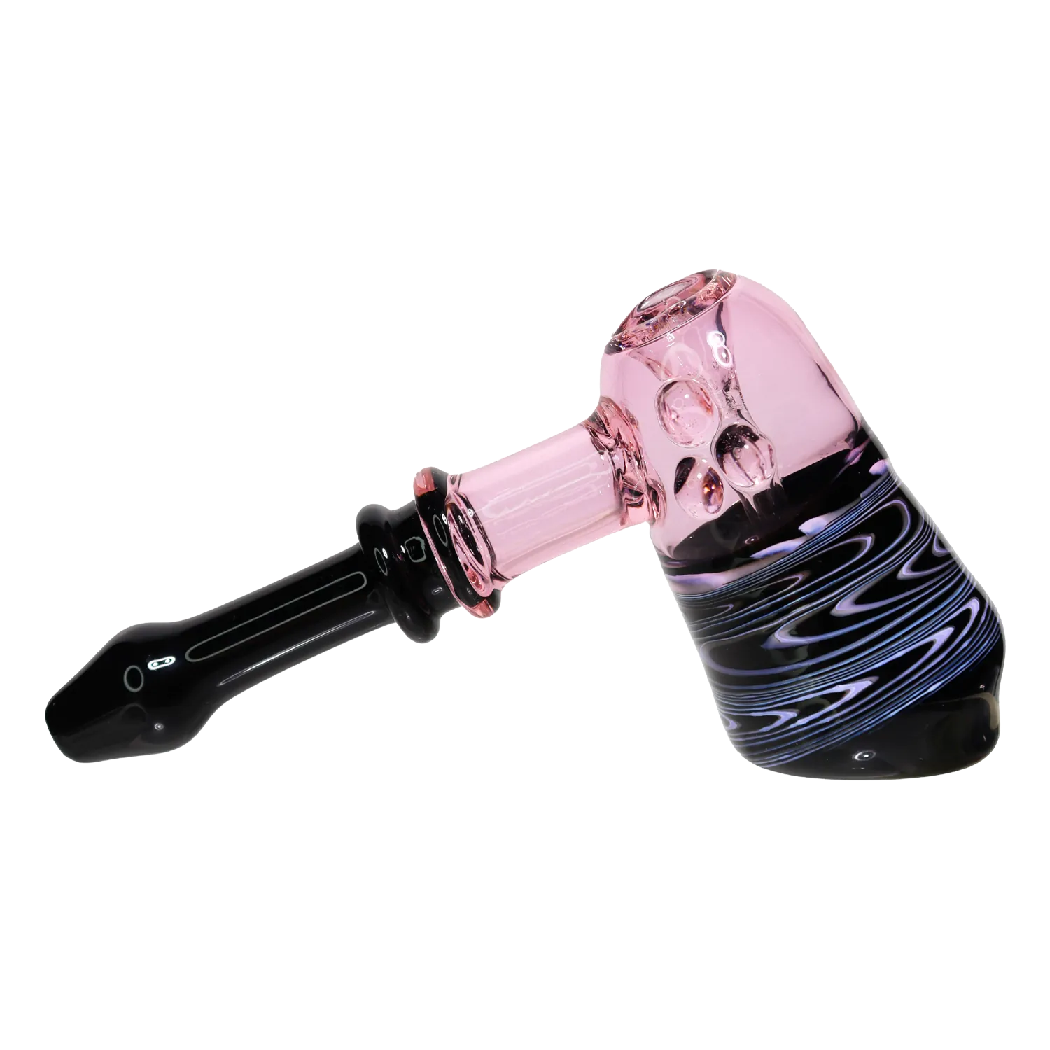 DHC Black & Pink Swirl Hammer - 8 in.