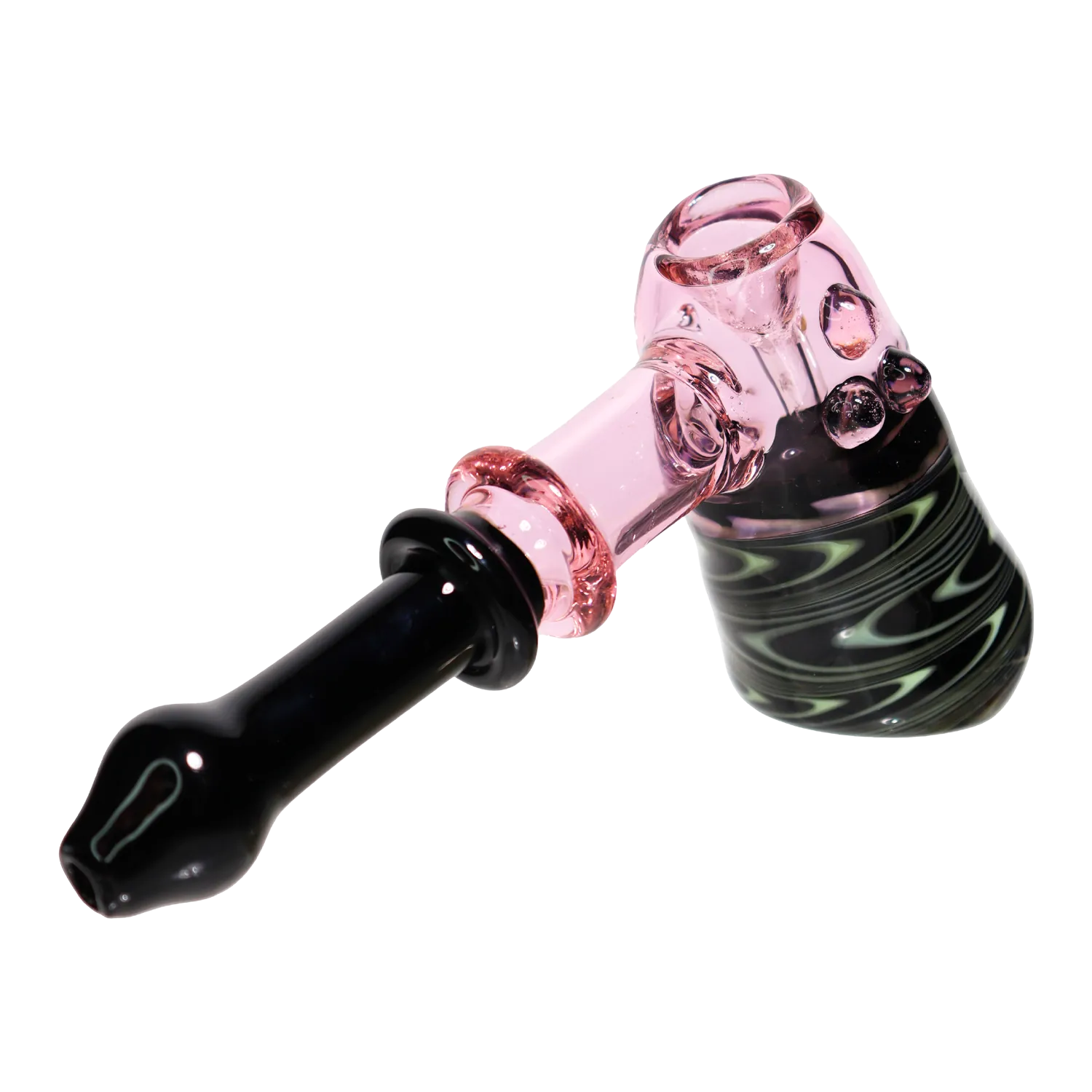 DHC Black & Pink Swirl Hammer - 8 in.