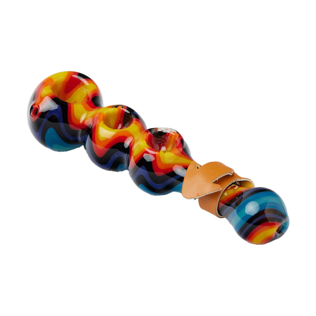 Cheech Glass Hand Pipe B 5.5" Im Here To Party Hand Pipe