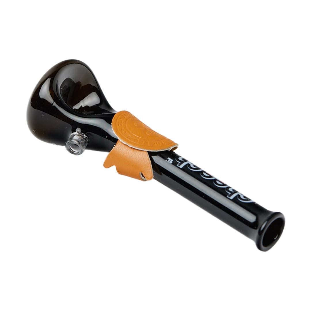 Cheech Glass Hand Pipe Black 4" Mini Bong Pipe