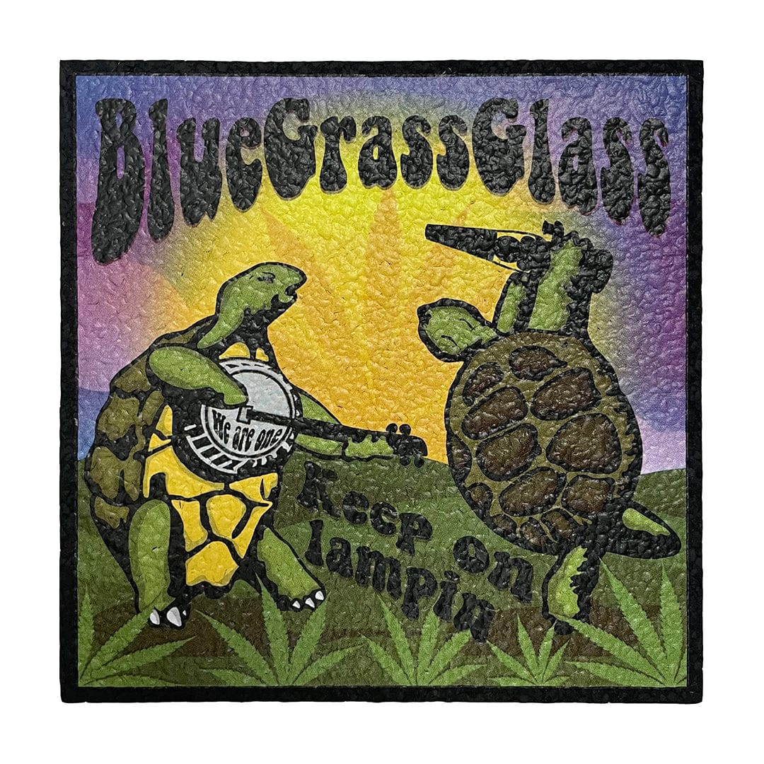 East Coasters Dab Mats Bluegrass Glass Keep on Lampin 10" Dab Mats