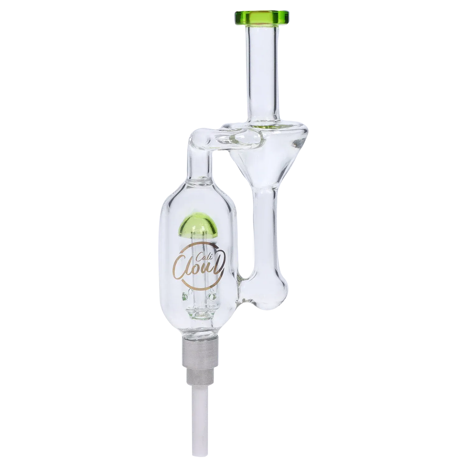 DHC Cali Cloud Dome Inline Recycler CX Nectar Collector Straw - 7 in.
