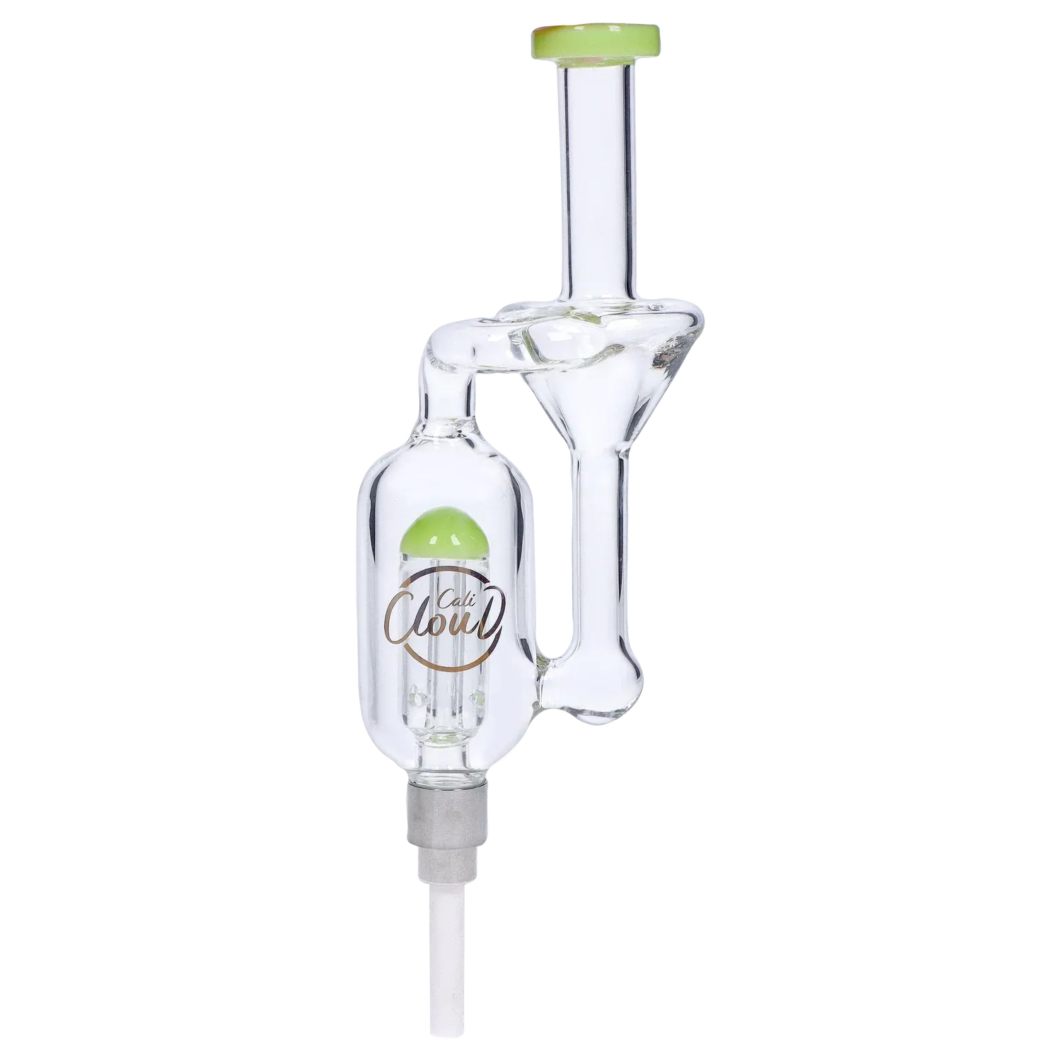 DHC Cali Cloud Dome Inline Recycler CX Nectar Collector Straw - 7 in.