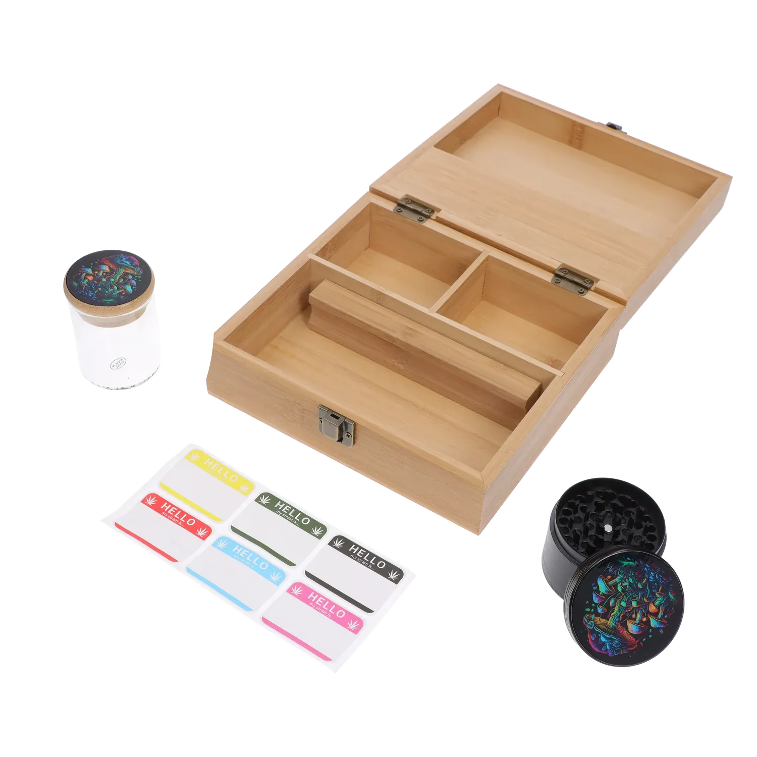 DHC Large Bamboo Smoking Kit (Flowing Mushroom)