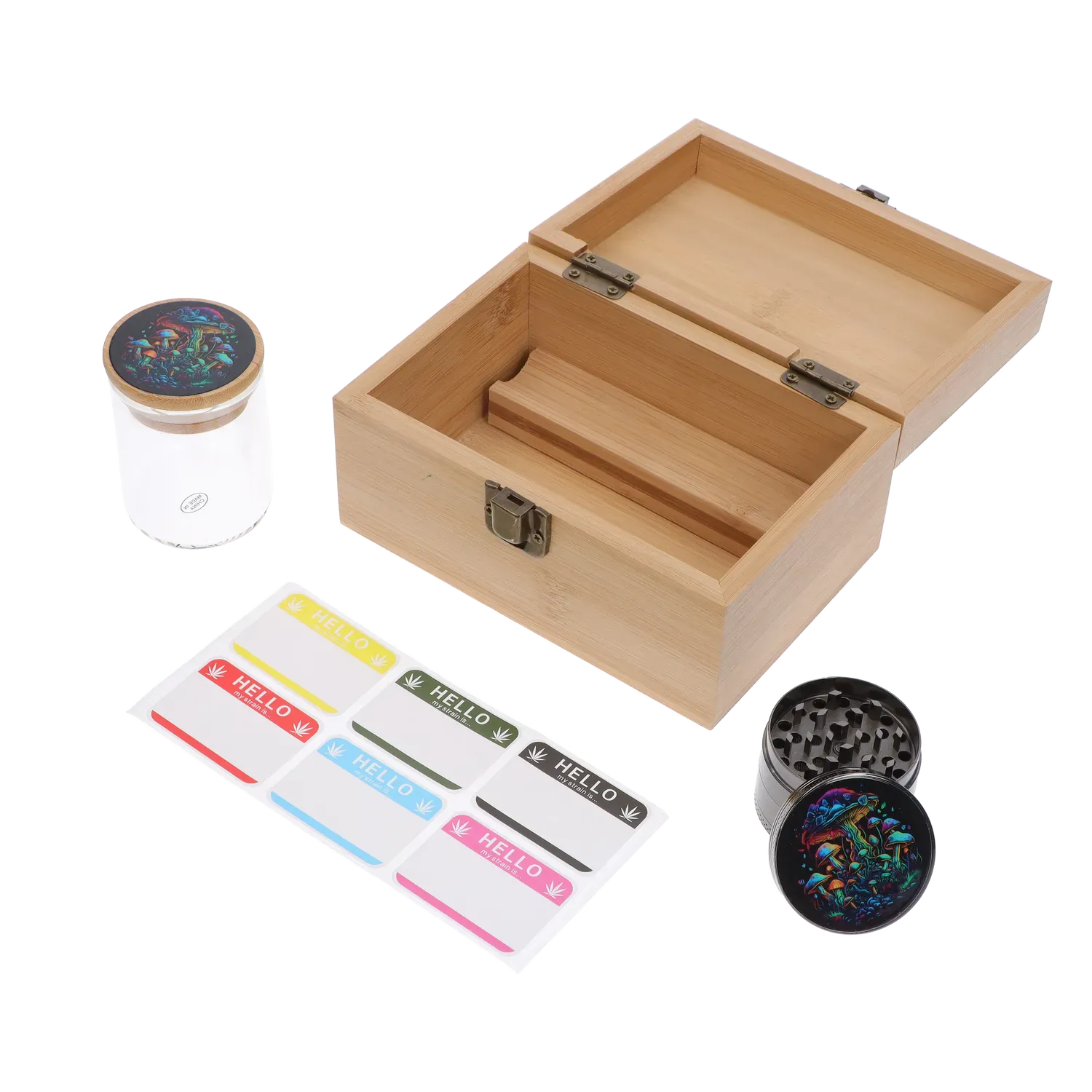 DHC Small Bamboo Smoking Kit (Flowing Mushroom )