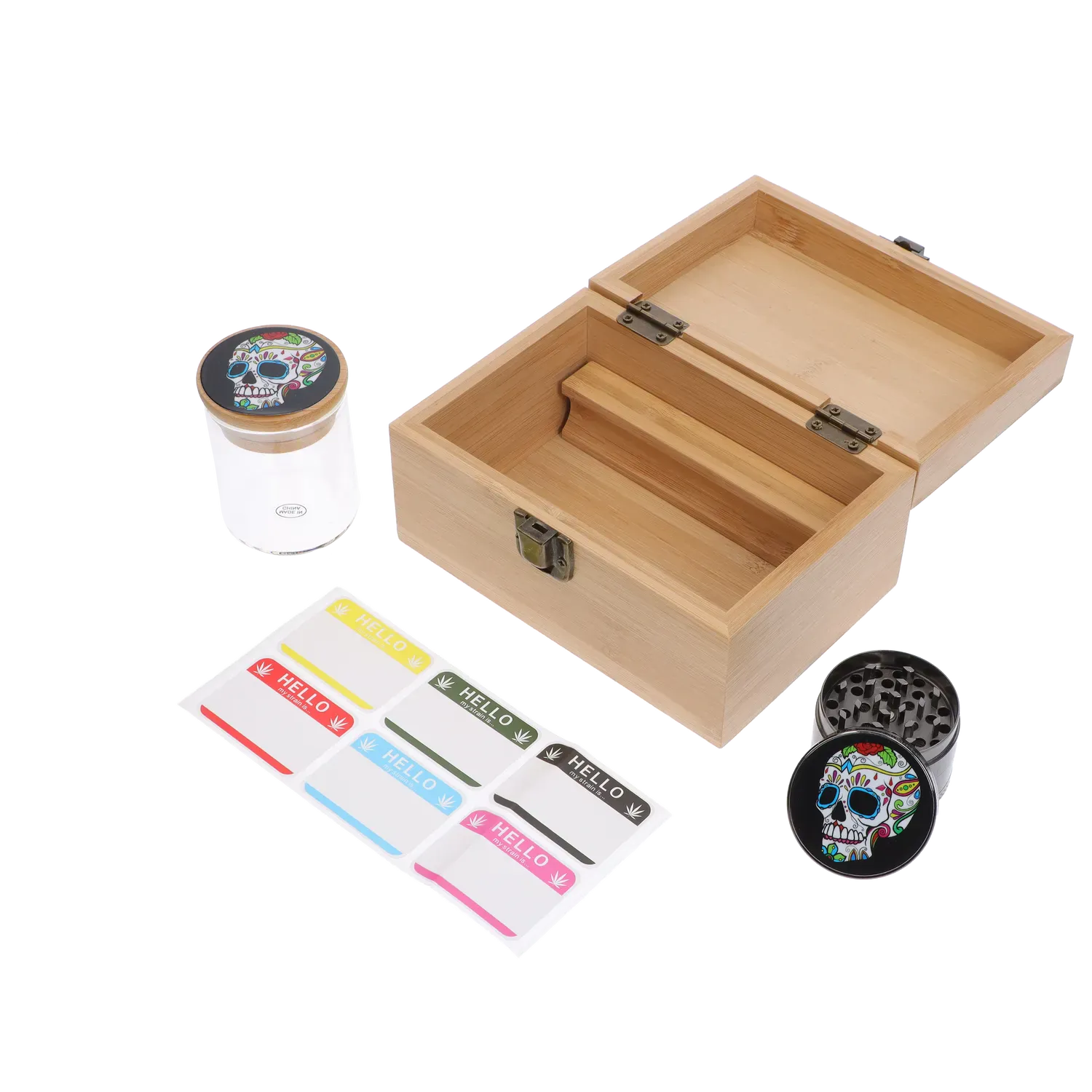 DHC Small bamboo Smoking Kit (Flowing skull)