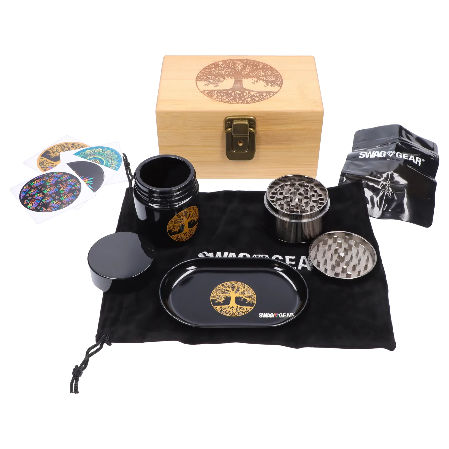DHC Bamboo Smoking Kit Swag gear ( Tree of leaf )