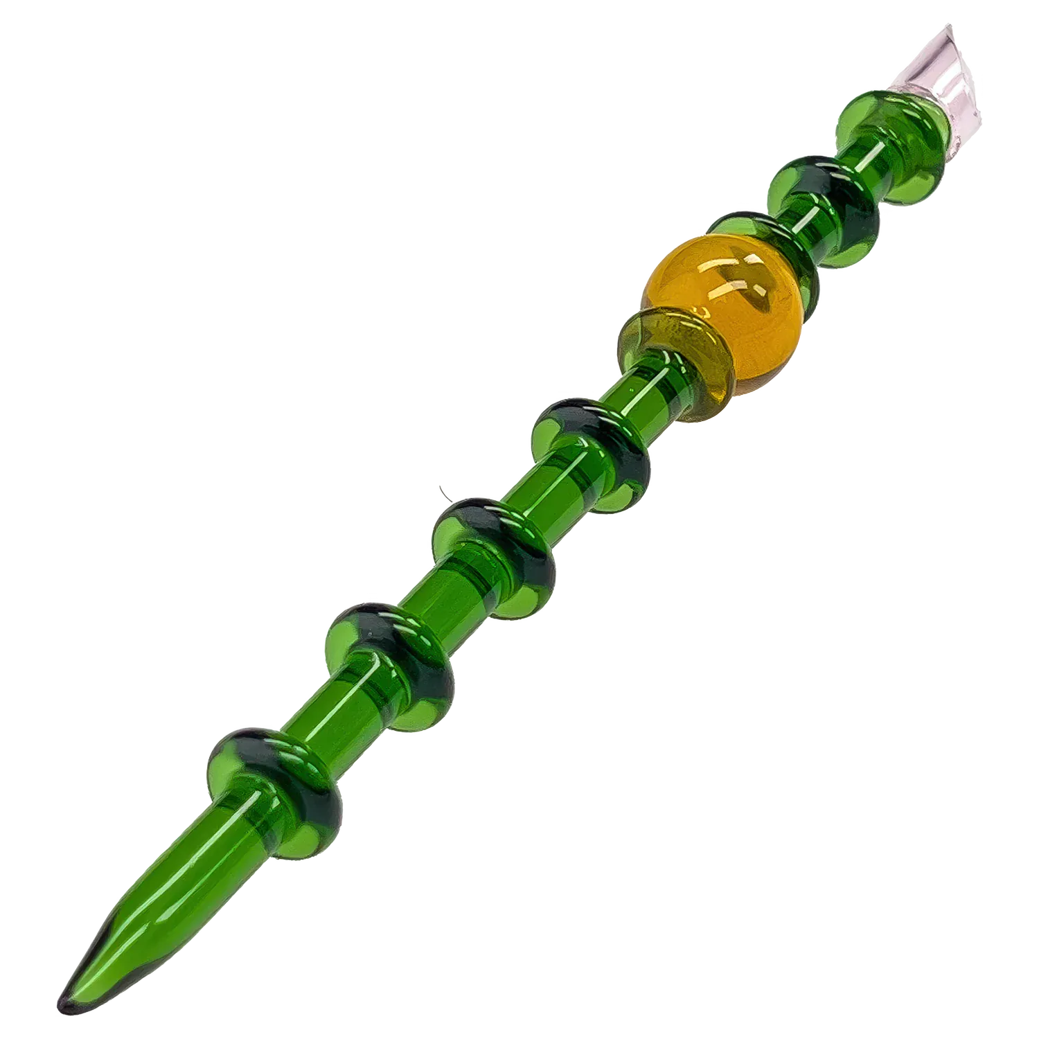 DHC Ringed Glass Dab Tool w/ Scoop - 8 in.