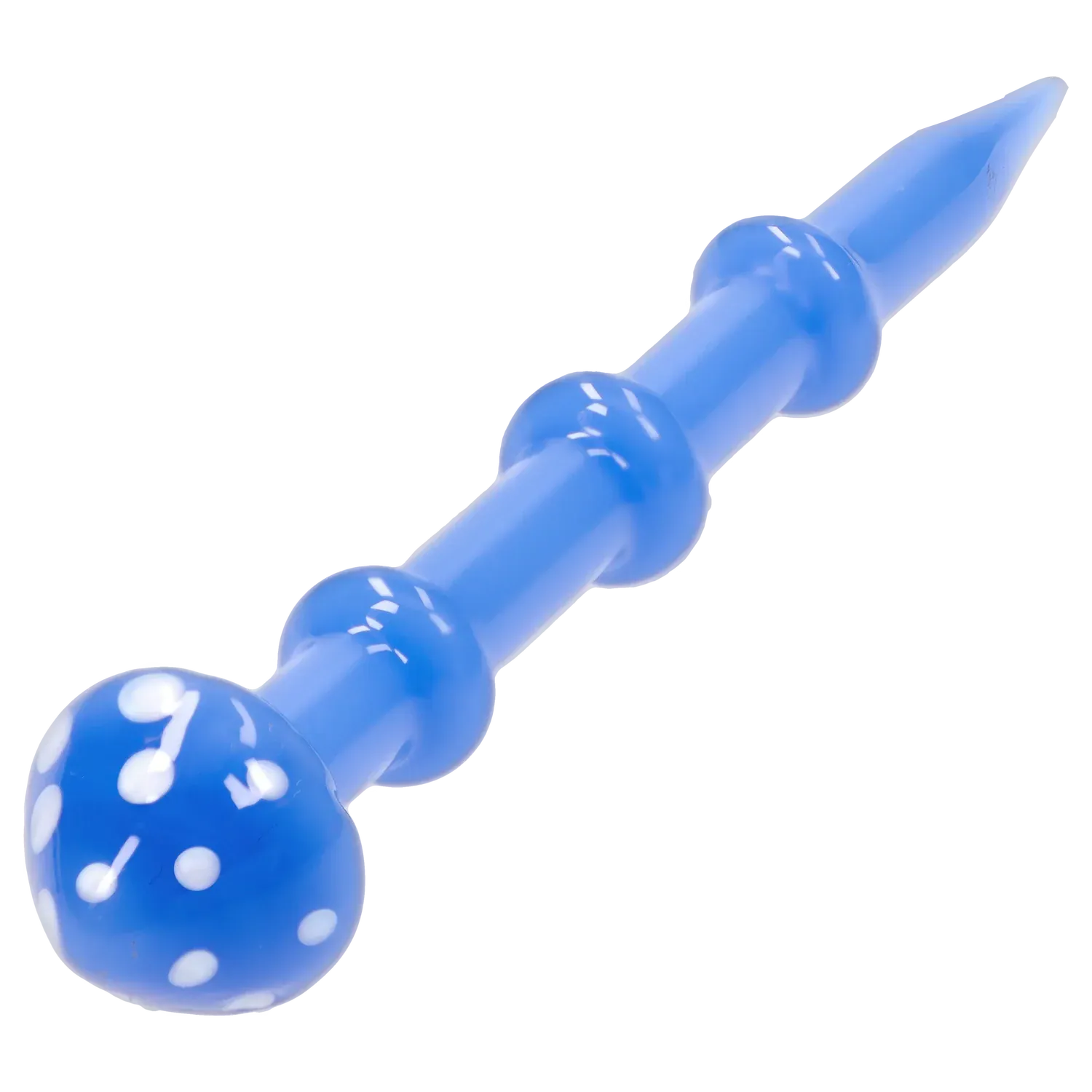 DHC Spotted Mushroom Glass Dab Tool - 4.5 in.