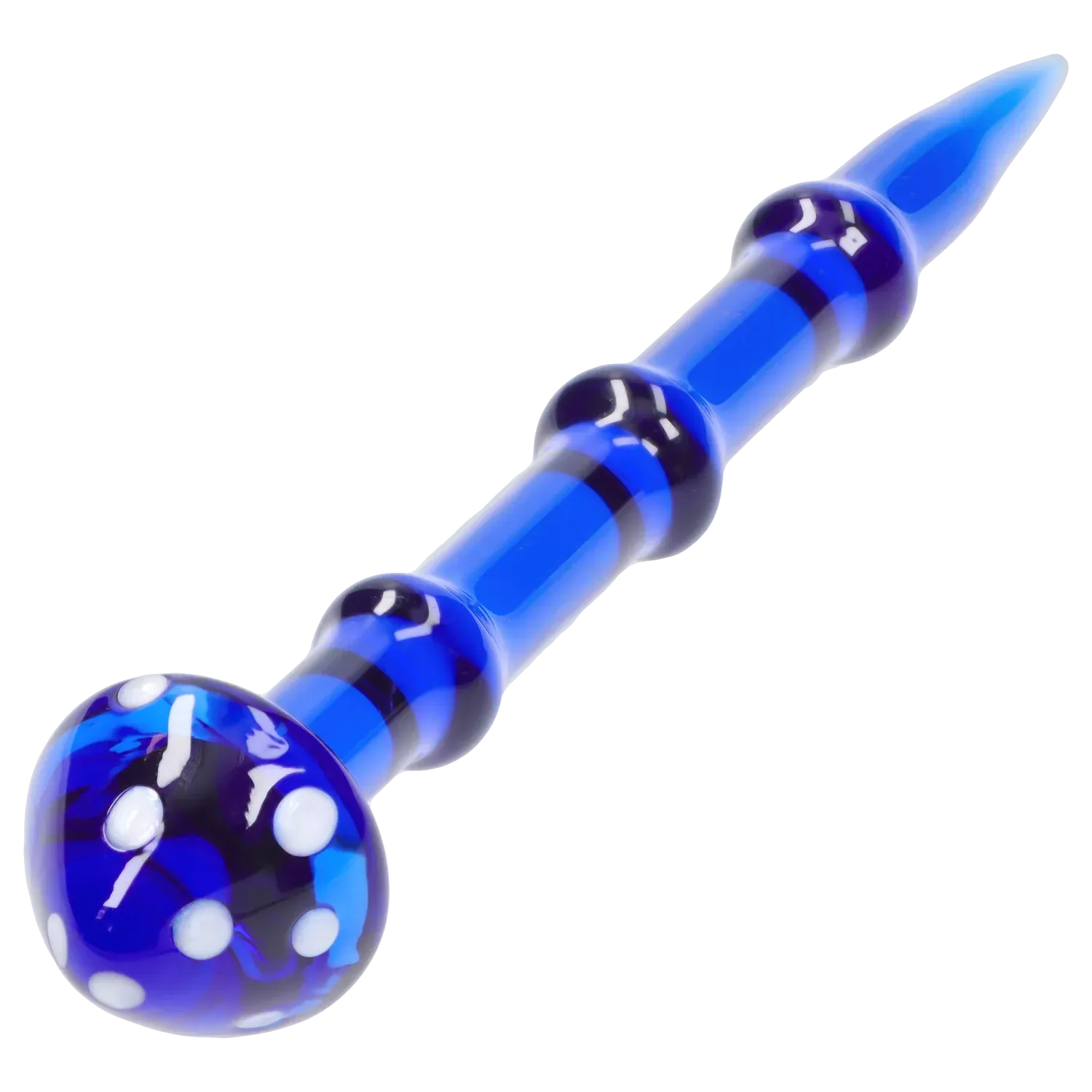 DHC Spotted Mushroom Glass Dab Tool - 4.5 in.