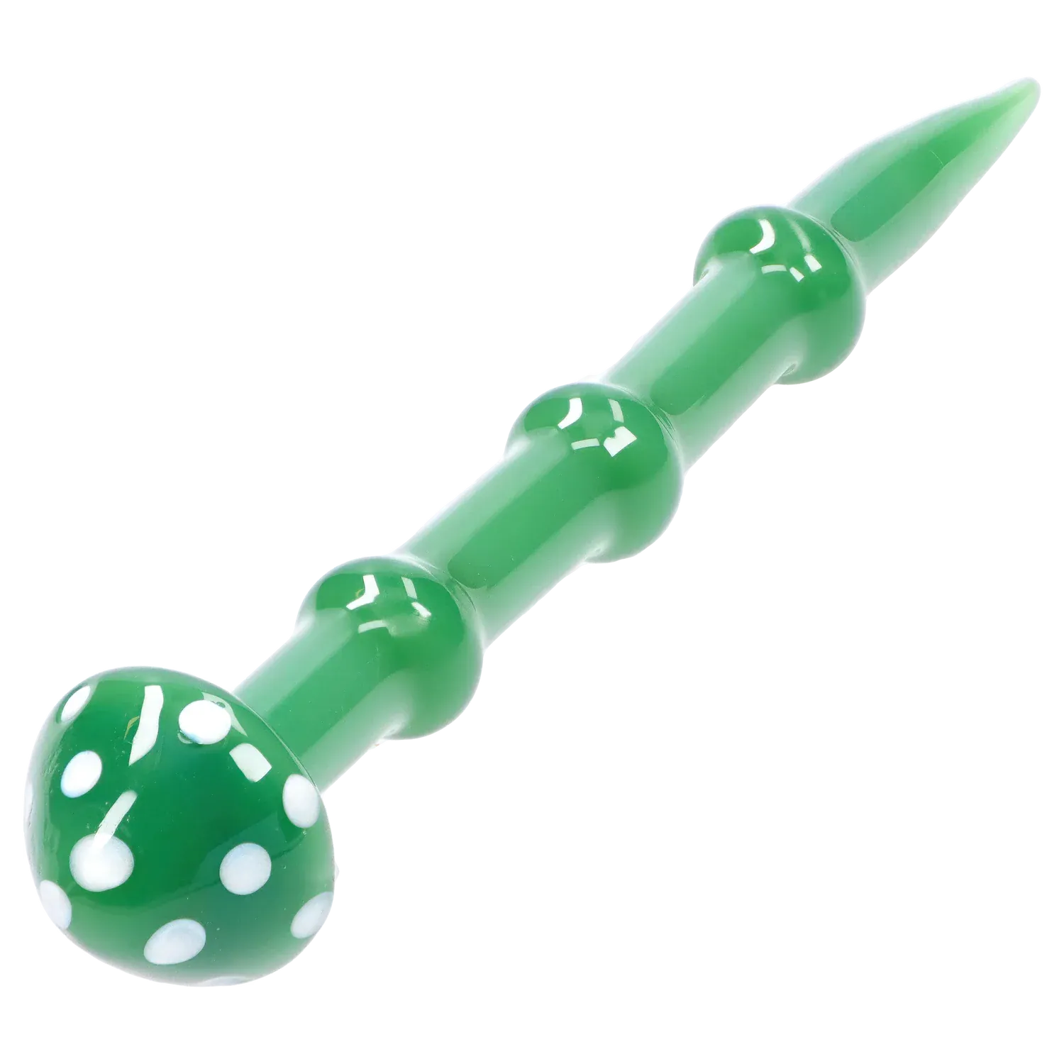 DHC Spotted Mushroom Glass Dab Tool - 4.5 in.