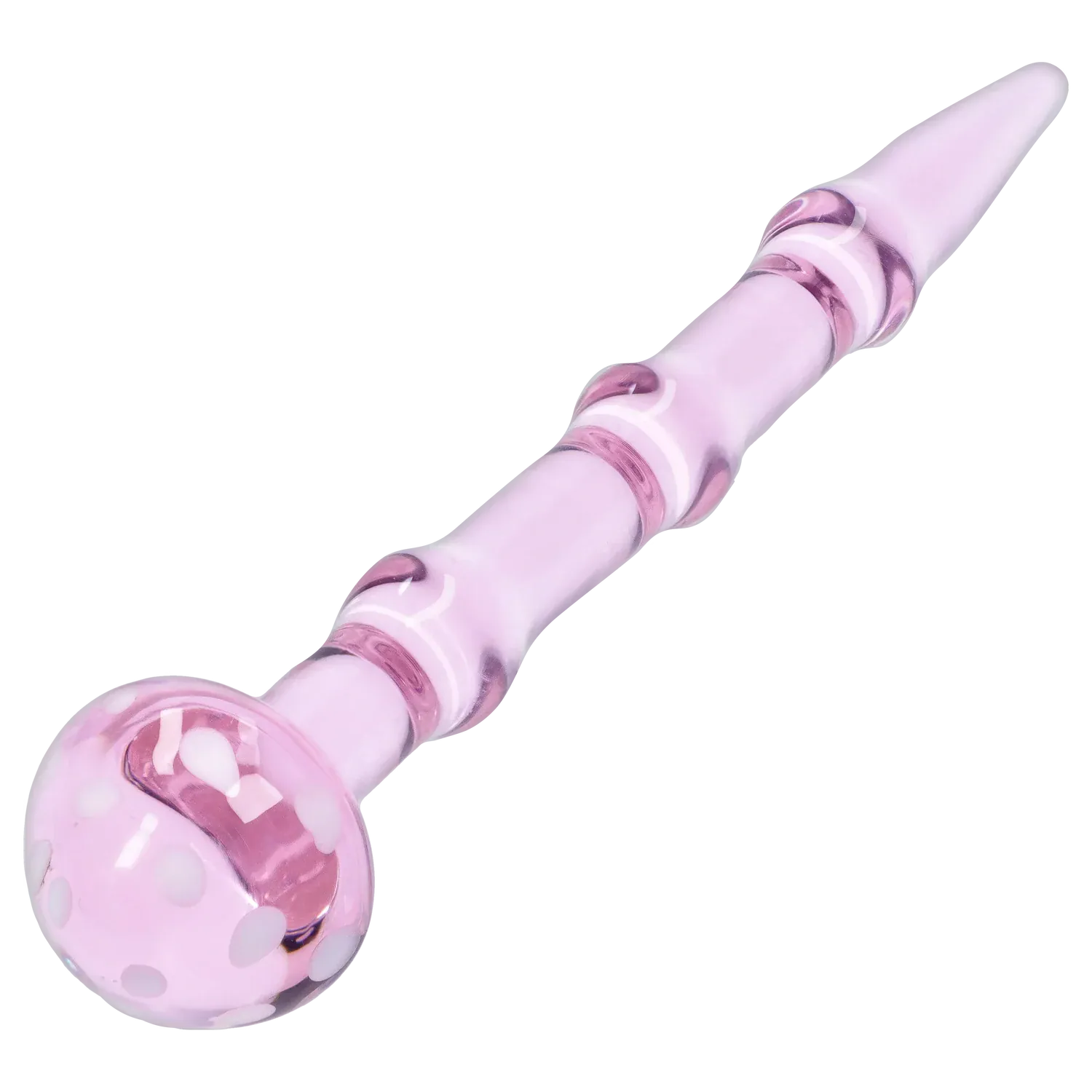 DHC Spotted Mushroom Glass Dab Tool - 4.5 in.