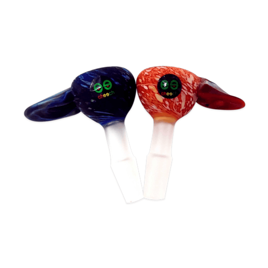 Cheech Glass Flower Bowl 3" Cheech Stonetech Fungus Slide