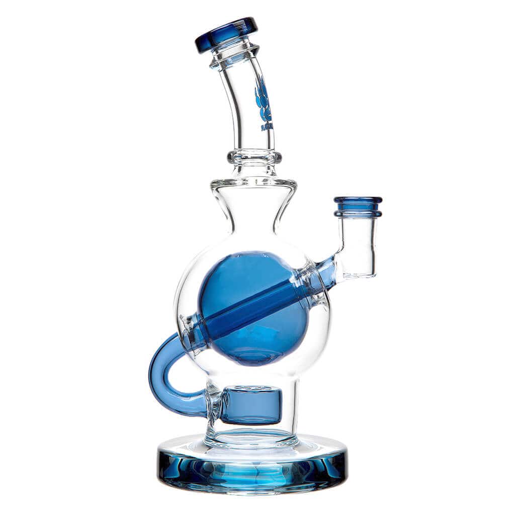 Calibear Dab Rig Violet Blue / 8 inch COLORED BALL RIG