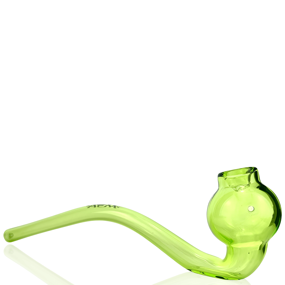 AFM Smoke Hand Pipe Lime 10" Gandalf Glass Screen Hand Pipe