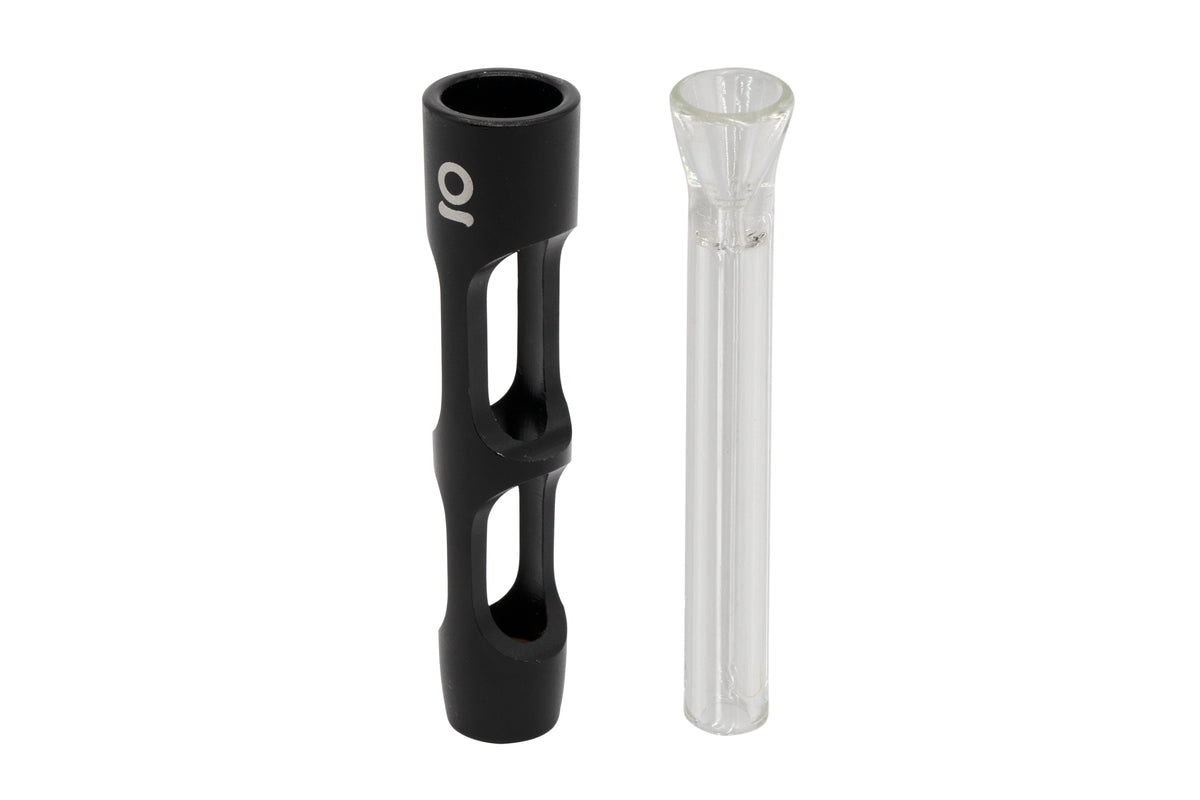 ONGROK Aluminum and Glass Chillum Pipe