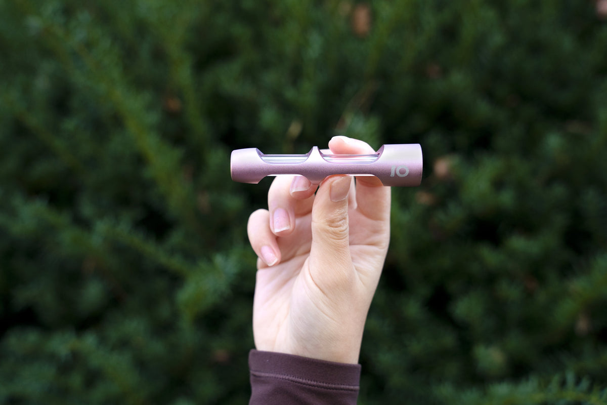ONGROK Aluminum and Glass Chillum Pipe