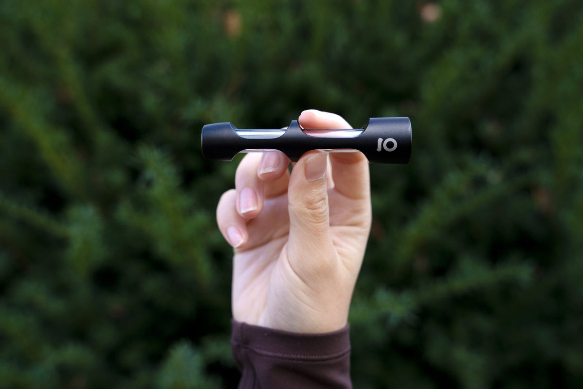 ONGROK Aluminum and Glass Chillum Pipe