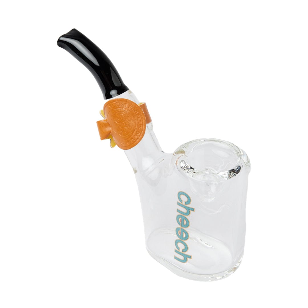 Cheech Glass Hand Pipe Clear 5" Sherlock Hand Pipe