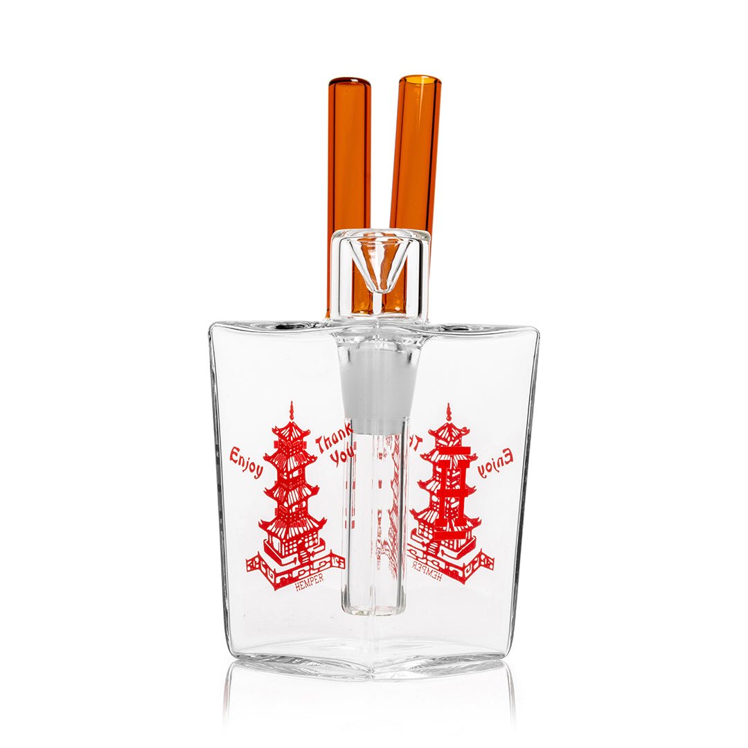 Hemper Chinese Takeout Glass Bong