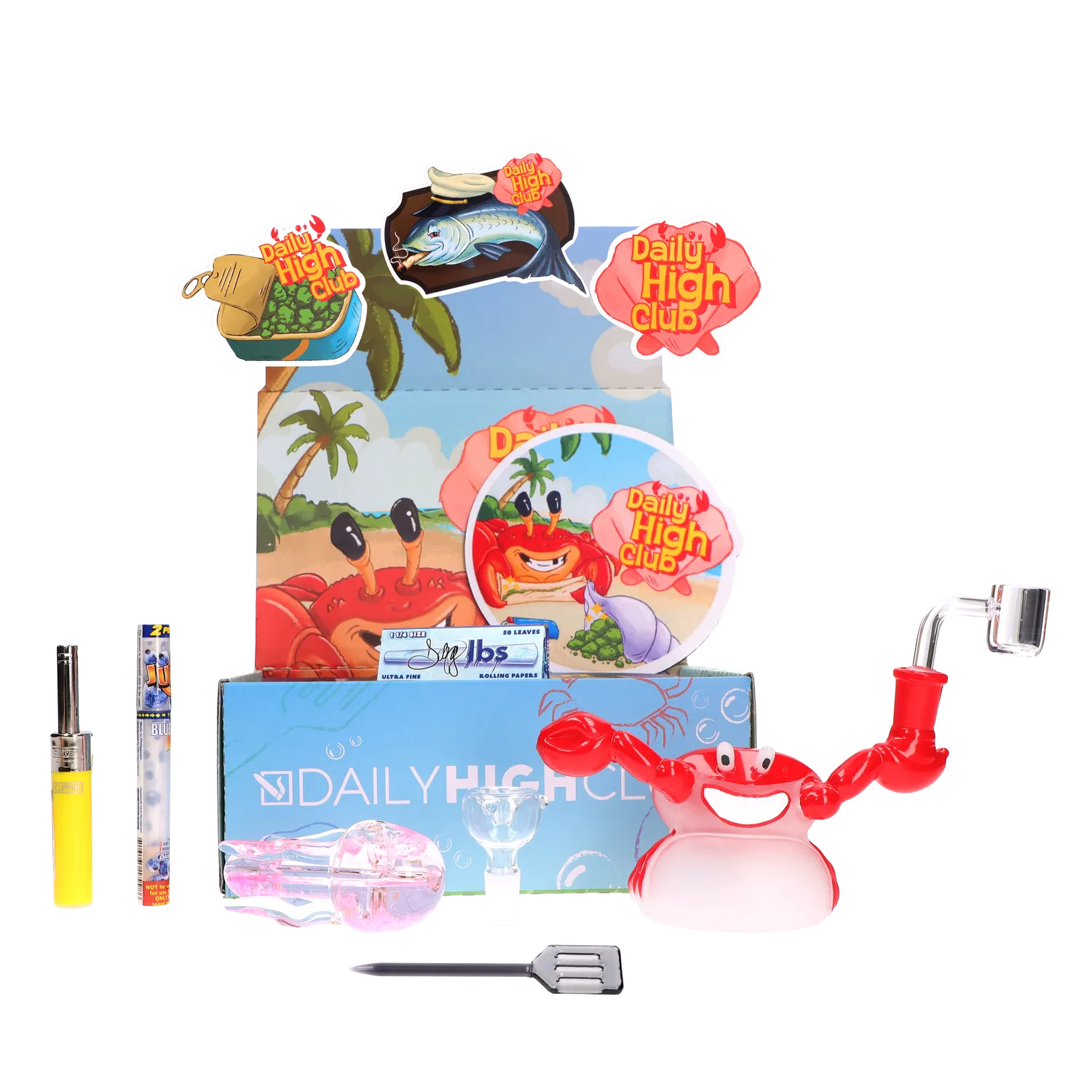 "Crabby Dabby" Smoking Box