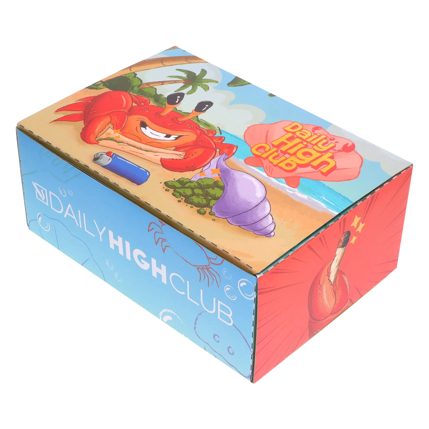 "Crabby Dabby" Smoking Box