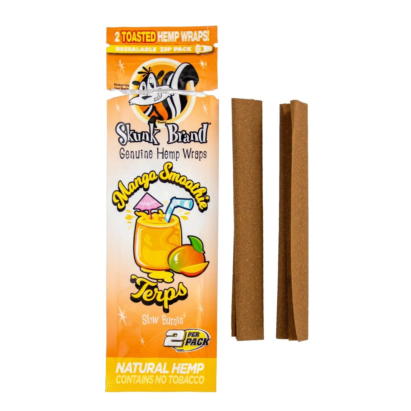 Skunk Brand Mango Smoothie Hemp Wraps