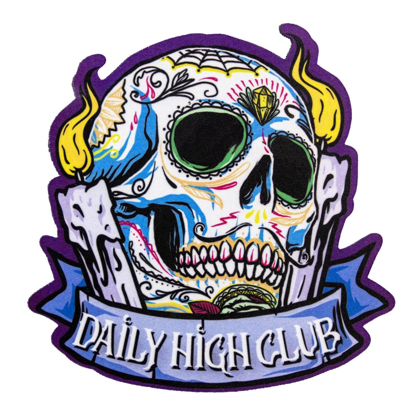 Daily High Club Skull Dab Mat for October