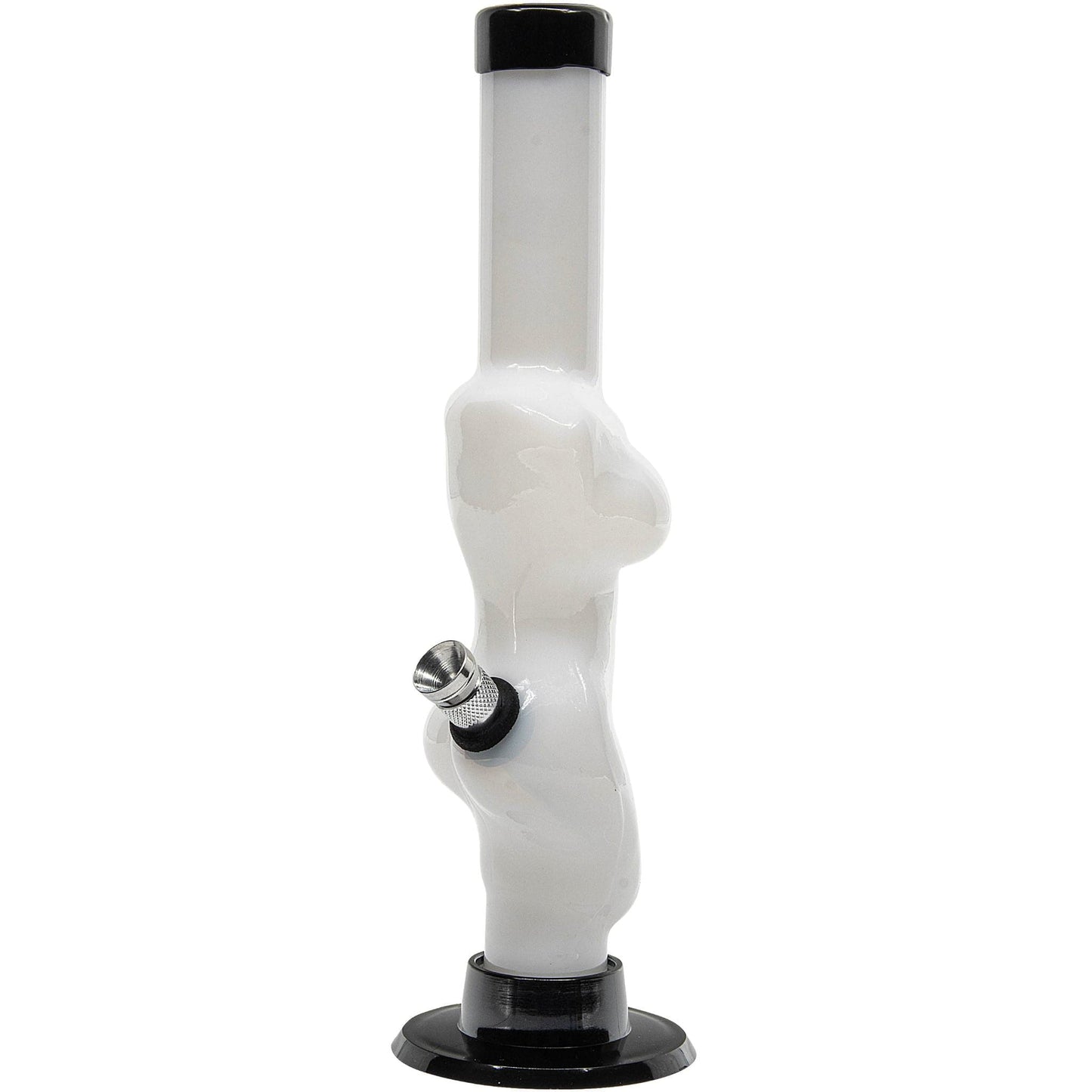 JM Enterprises Bong 8" Acrylic Lady Contour Bong