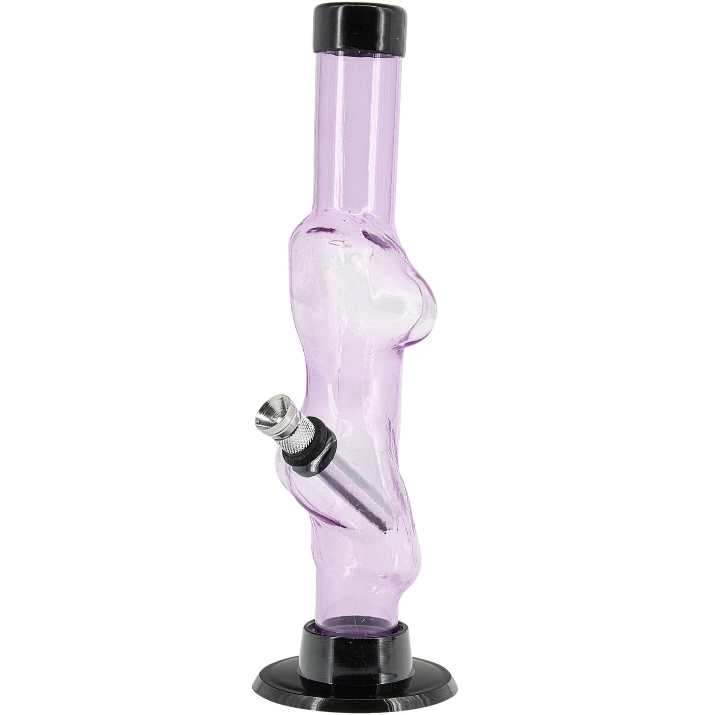 JM Enterprises Bong 8" Acrylic Lady Contour Bong