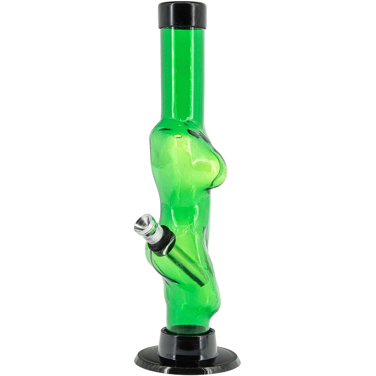 JM Enterprises Bong 8" Acrylic Lady Contour Bong