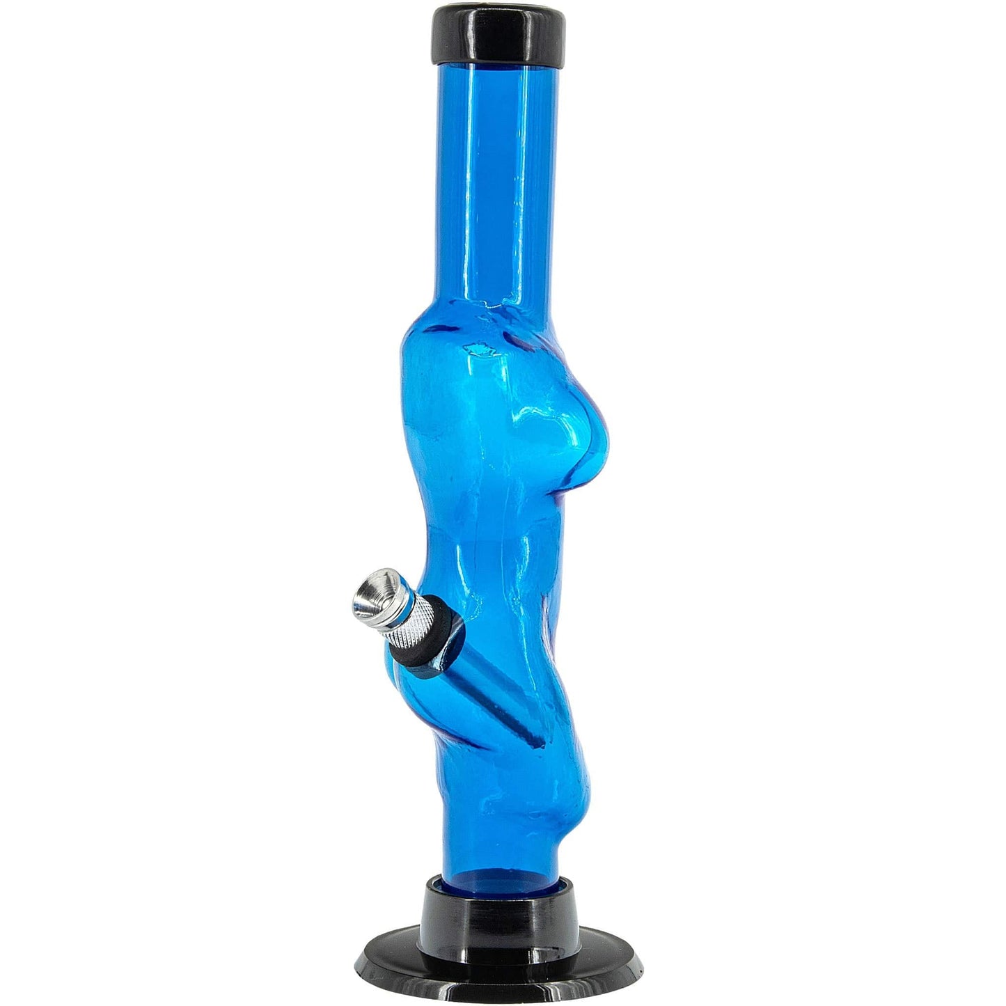 JM Enterprises Bong 8" Acrylic Lady Contour Bong