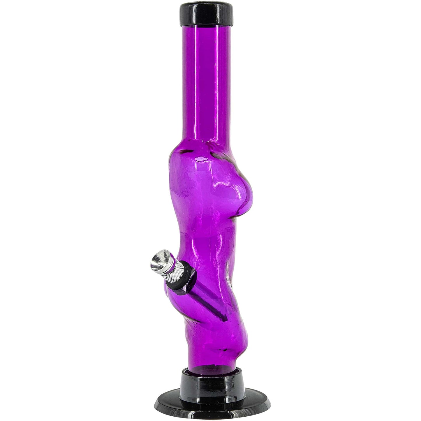 JM Enterprises Bong 8" Acrylic Lady Contour Bong