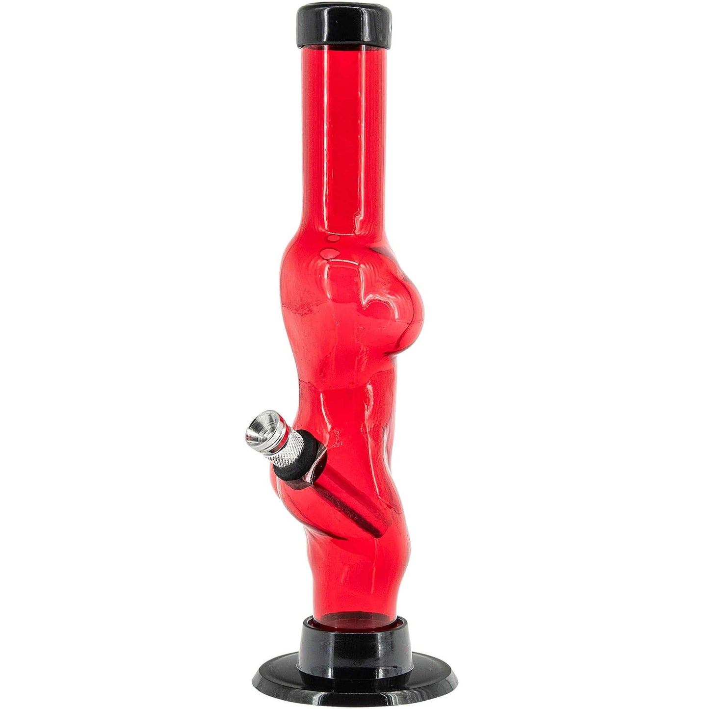 JM Enterprises Bong 8" Acrylic Lady Contour Bong