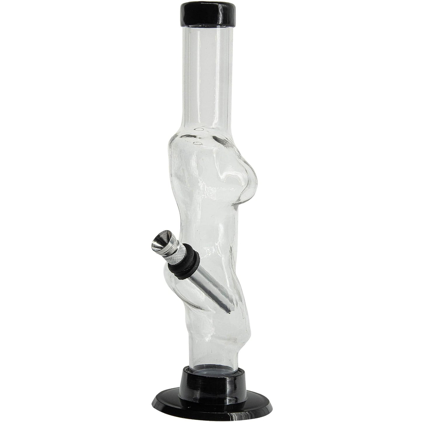 JM Enterprises Bong 8" Acrylic Lady Contour Bong