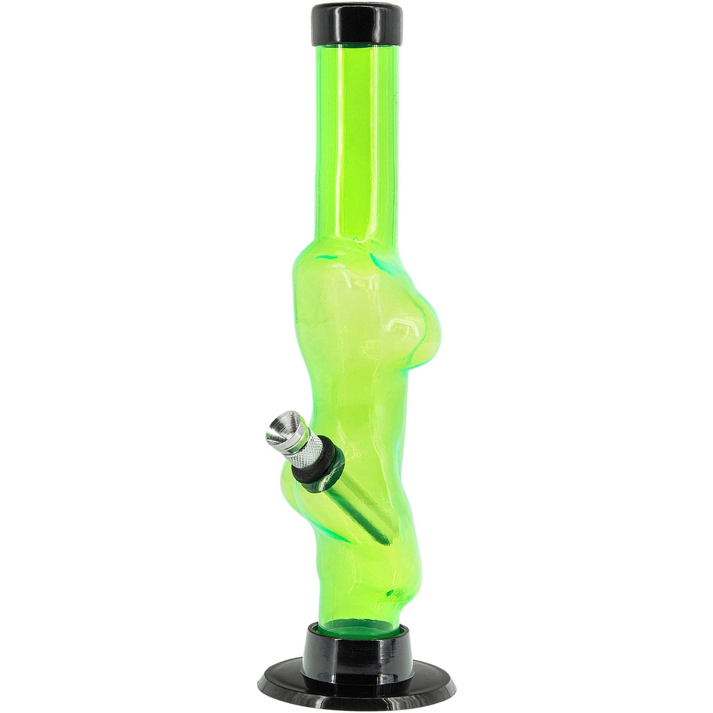 JM Enterprises Bong 8" Acrylic Lady Contour Bong