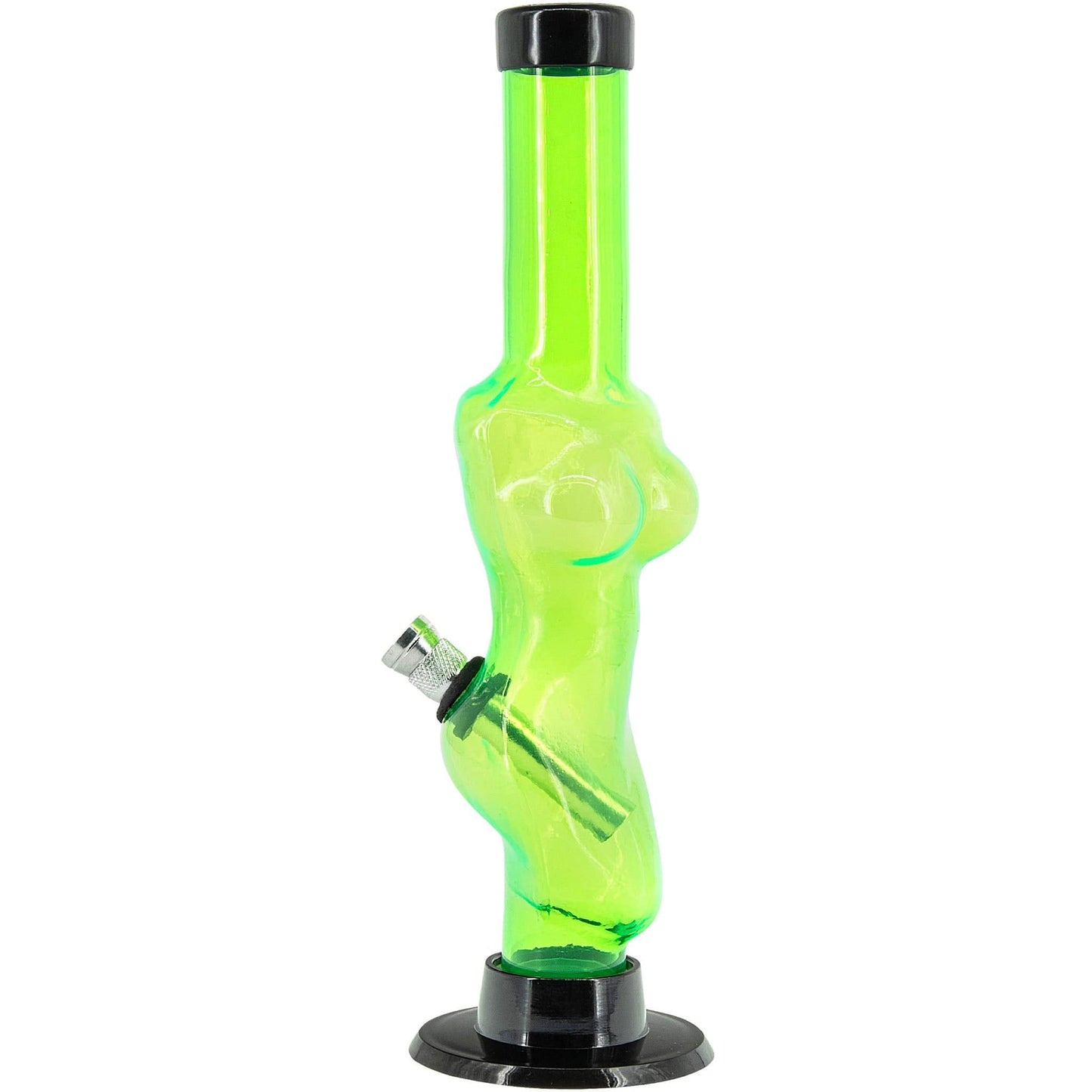 JM Enterprises Bong 8" Acrylic Lady Contour Bong