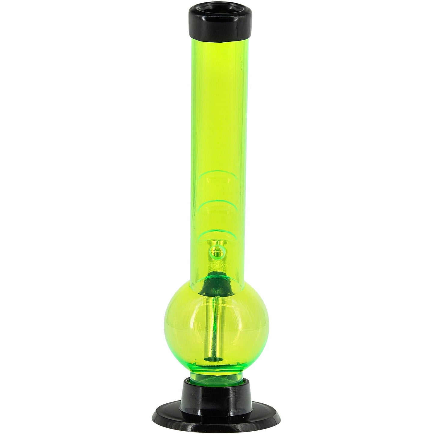 JM Enterprises Bongs 8" Acrylic Angled Neck Bubble Bong