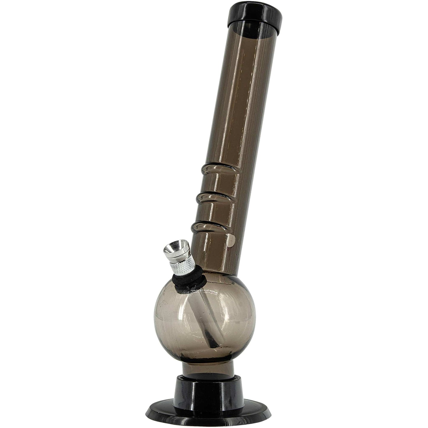 JM Enterprises Bongs 8" Acrylic Angled Neck Bubble Bong