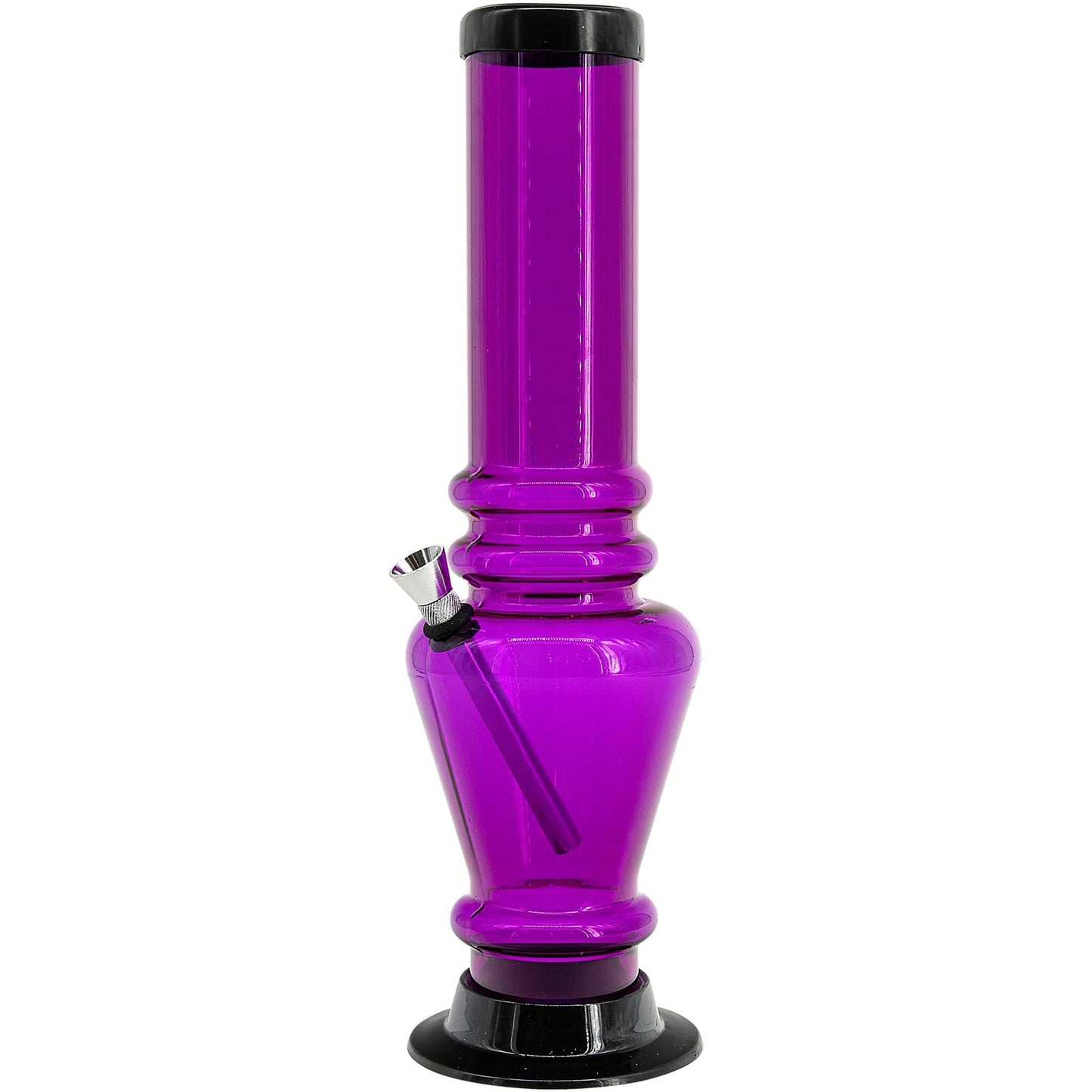 JM Enterprises Bong 12" Acrylic Vase Base Bong