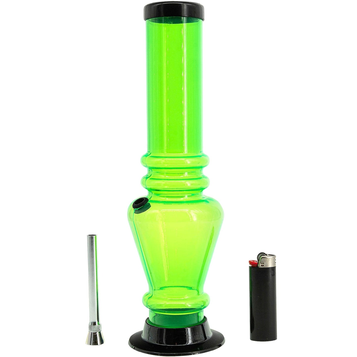 JM Enterprises Bong 12" Acrylic Vase Base Bong