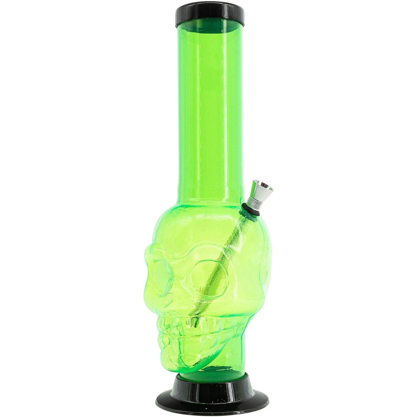 JM Enterprises Bong Acrylic Skull Chamber Bong