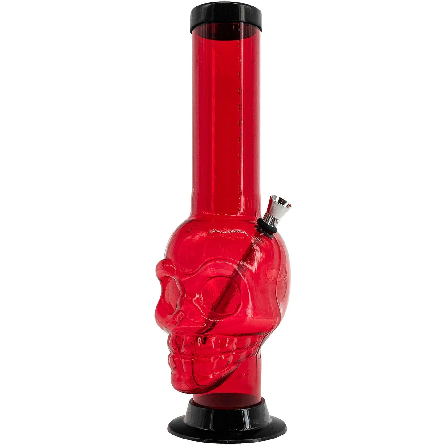 JM Enterprises Bong Acrylic Skull Chamber Bong