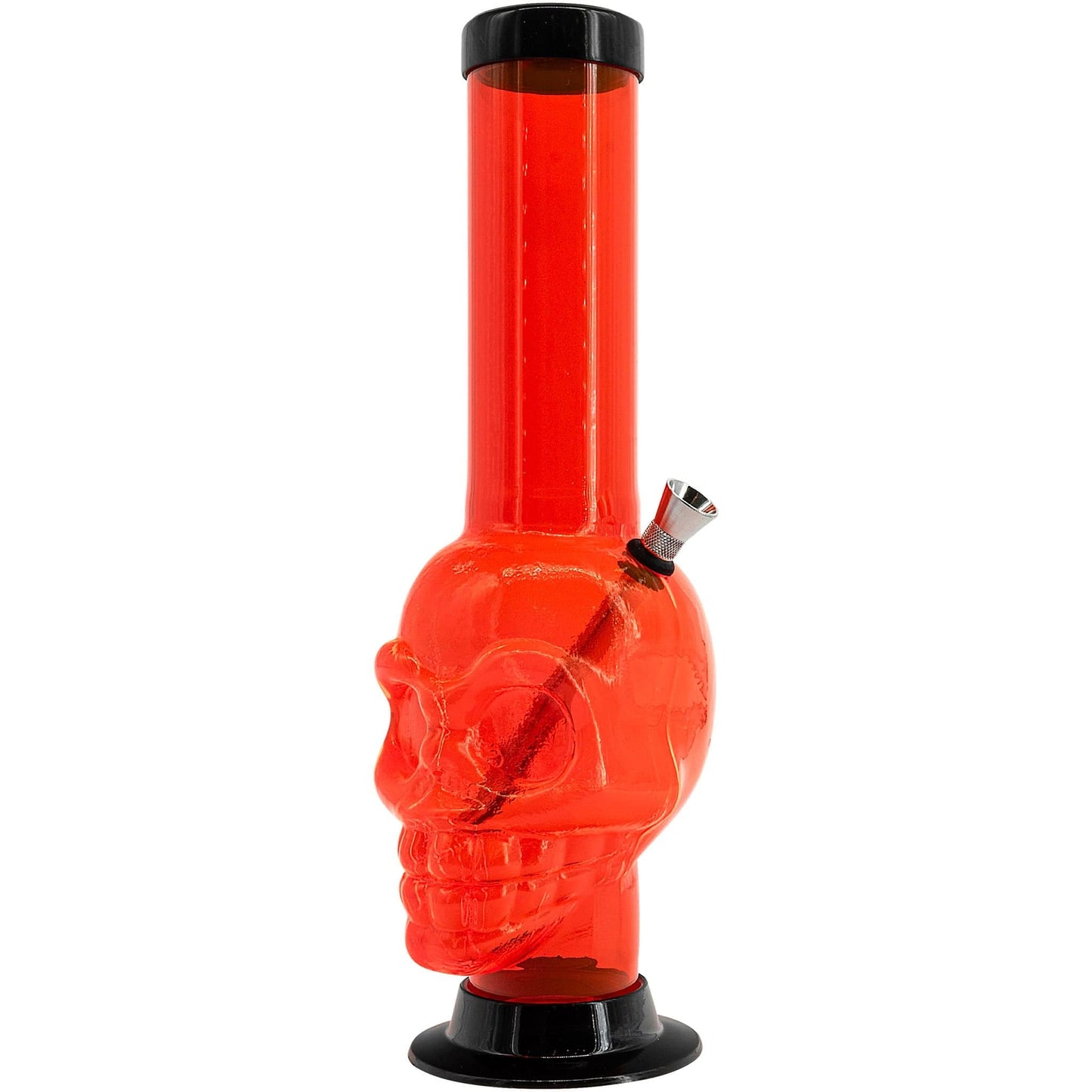 JM Enterprises Bong Acrylic Skull Chamber Bong