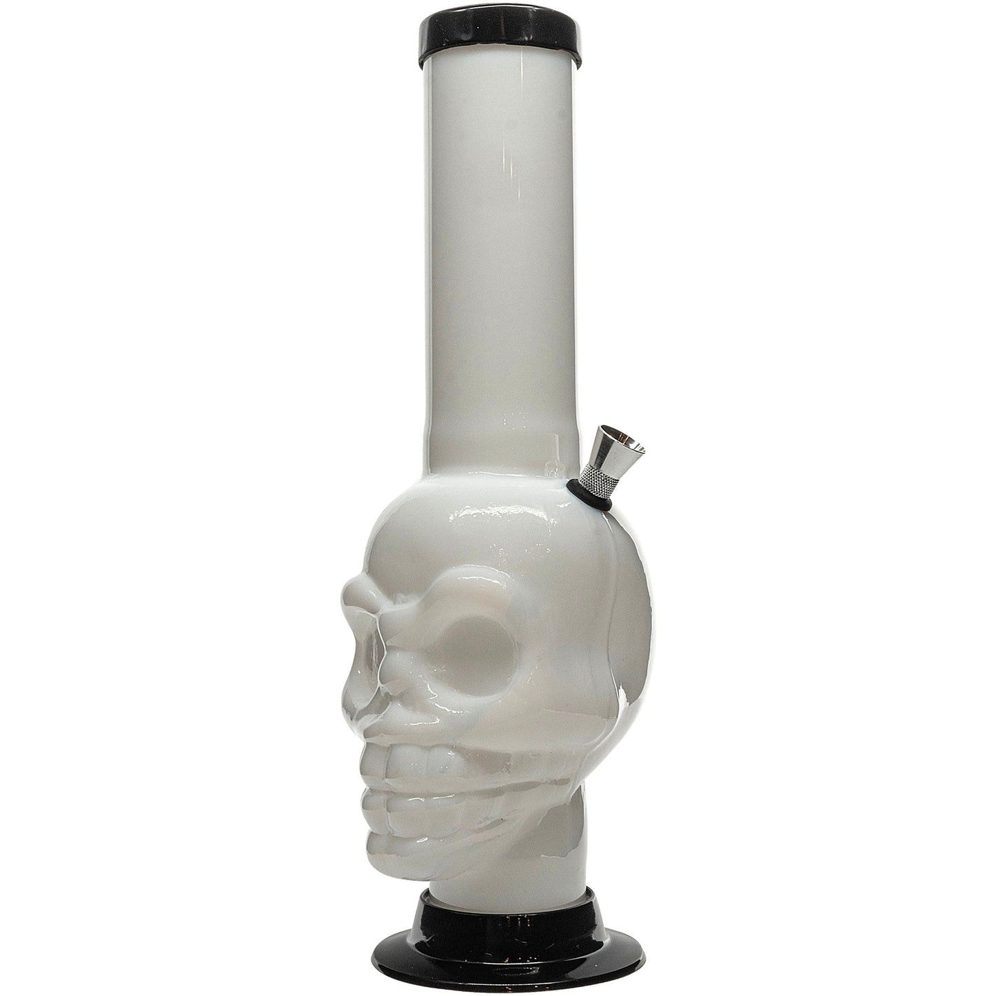 JM Enterprises Bong Acrylic Skull Chamber Bong