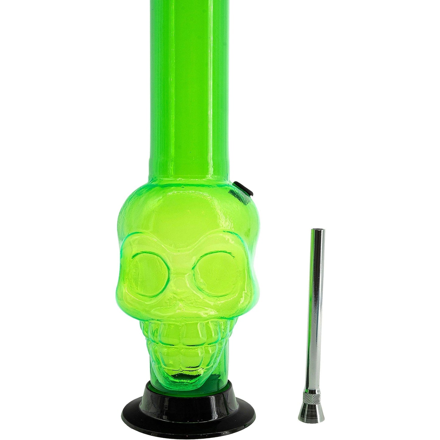 JM Enterprises Bong Acrylic Skull Chamber Bong