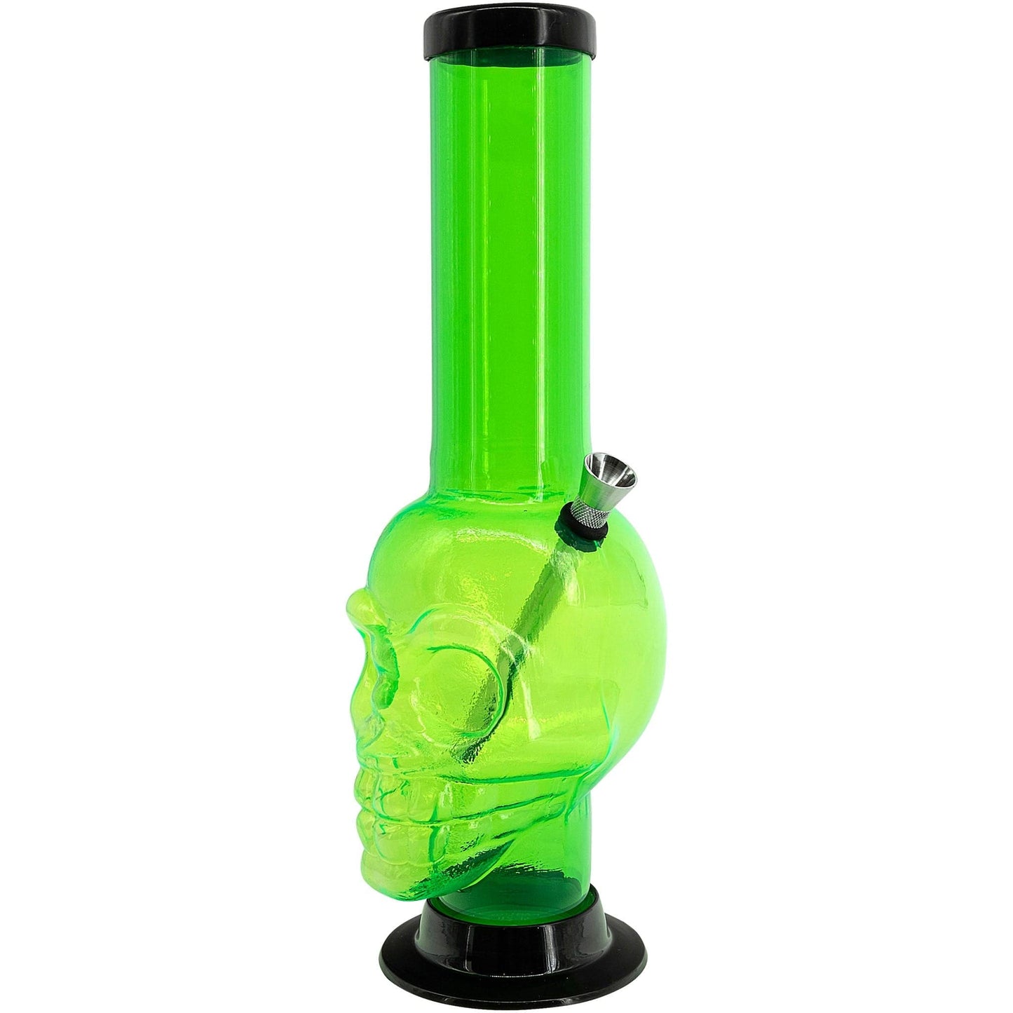 JM Enterprises Bong Acrylic Skull Chamber Bong