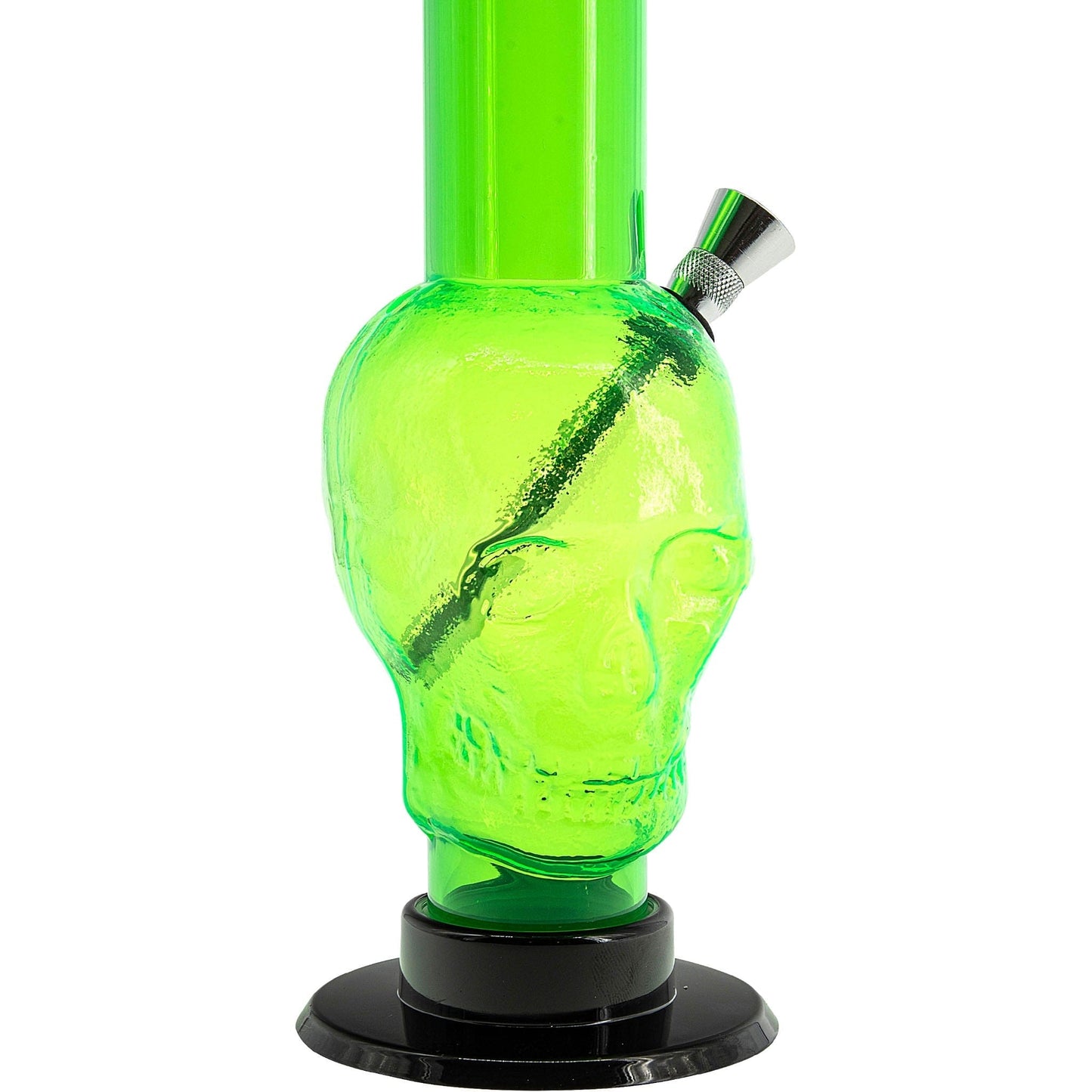 JM Enterprises Bong Acrylic Skull Chamber Bong