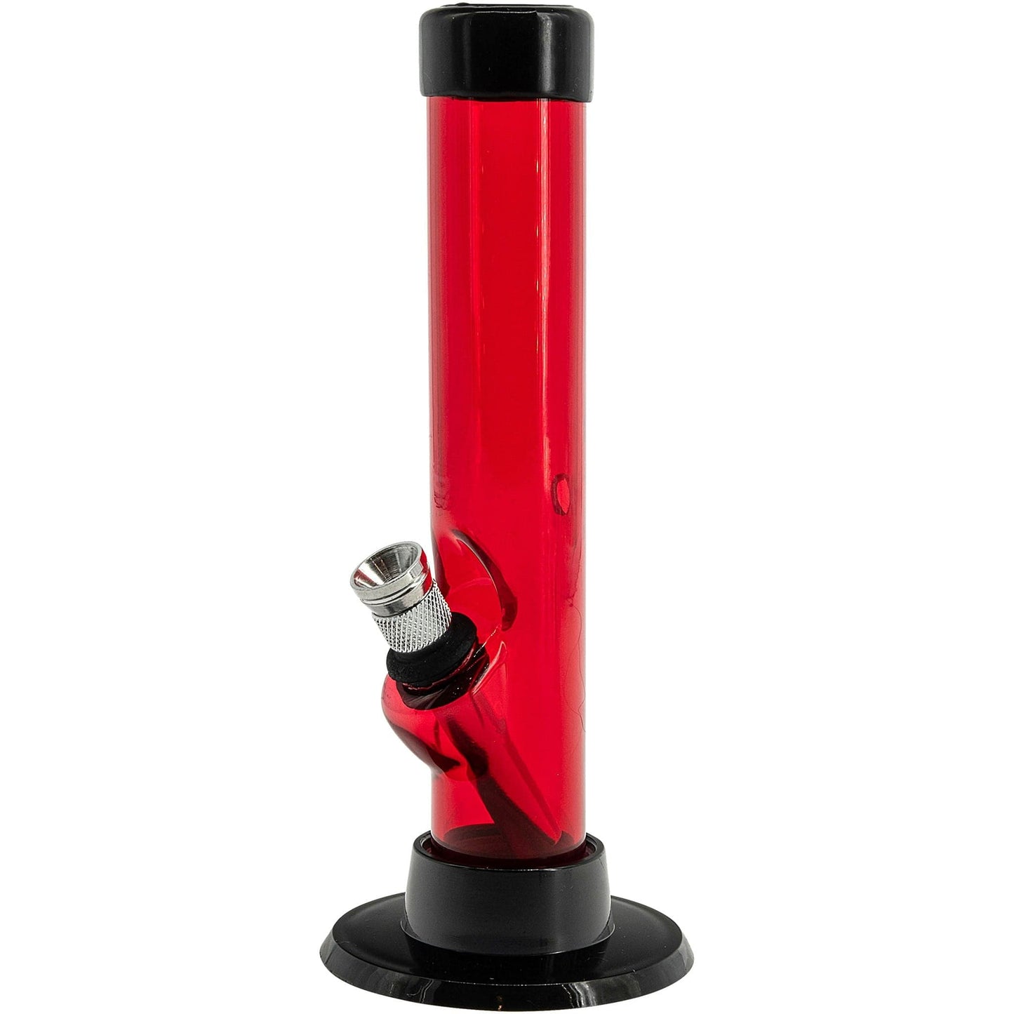 JM Enterprises Bong 6" Acrylic Straight Tube Bong