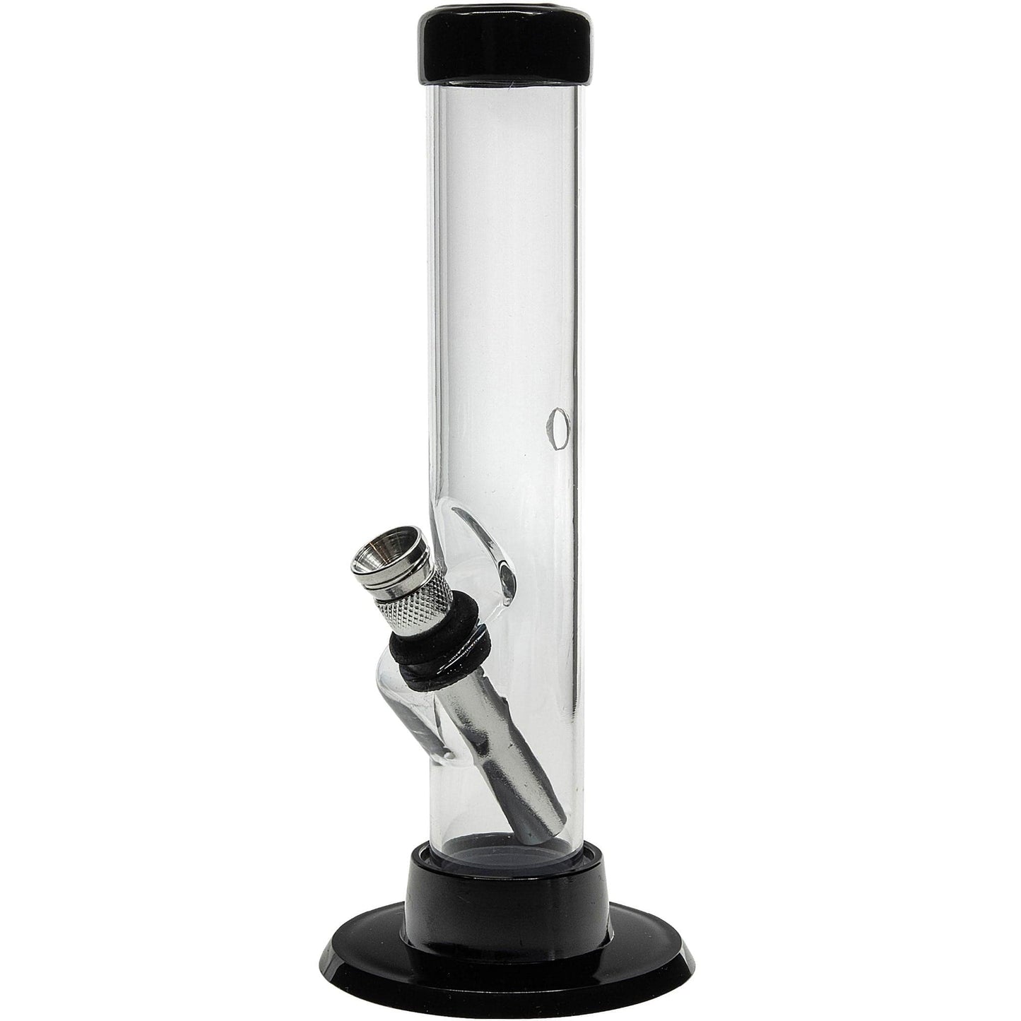 JM Enterprises Bong 6" Acrylic Straight Tube Bong